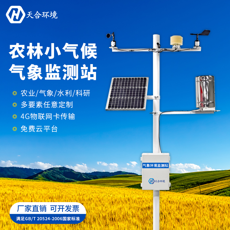 山東天合農業小型氣象站促進農業生產